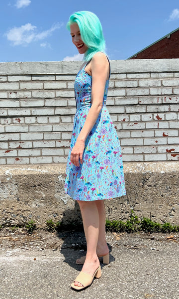 Corncrake Dress - Flower Toss