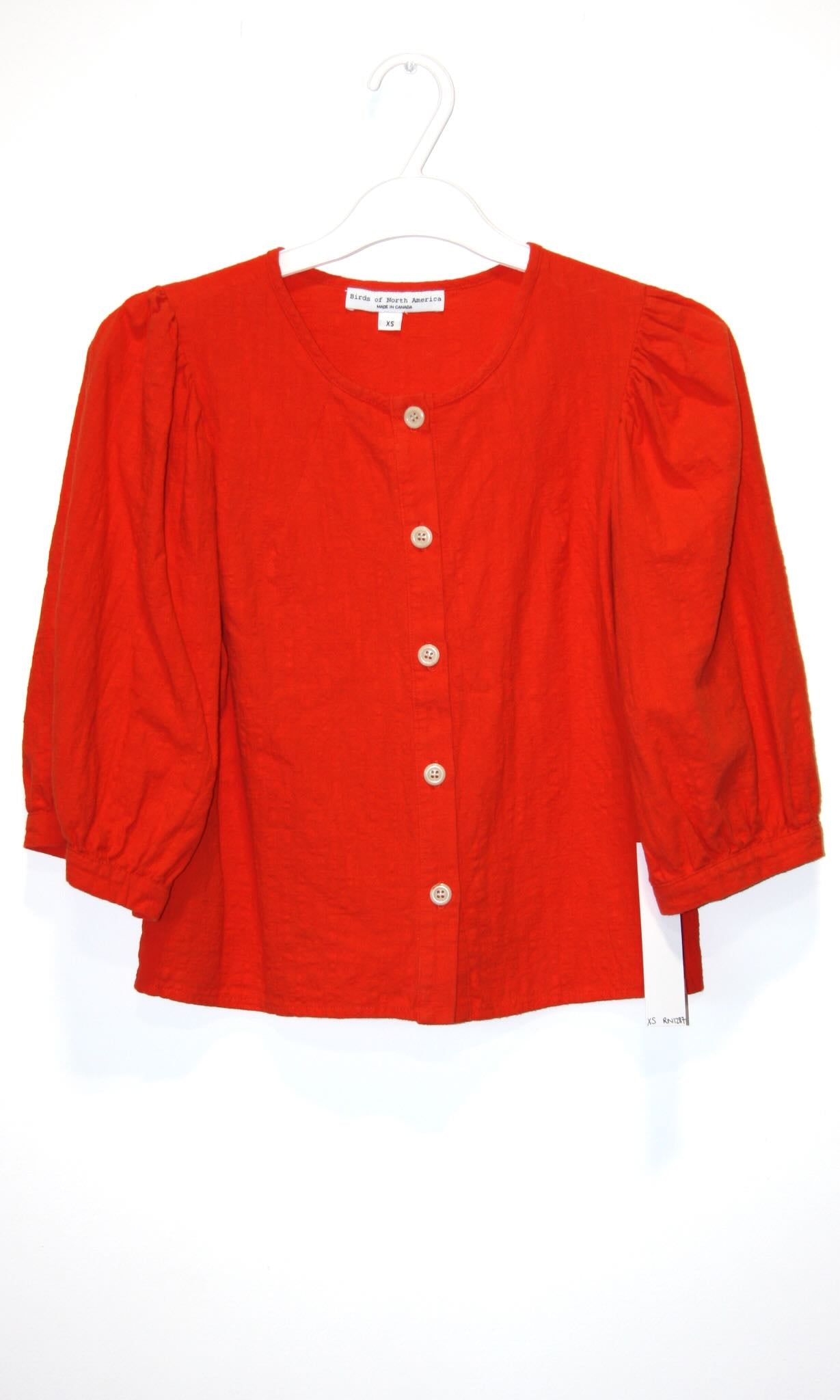 RN1287 - XS - Serin Blouse - Blood Orange