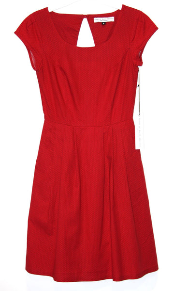 RN1291 - 2 - Macaw Dress - Red Dots