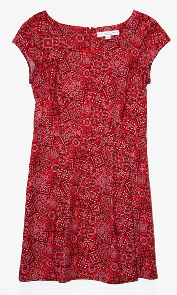 RN1296 - 10 - Waterthrush Dress - Red Bandana