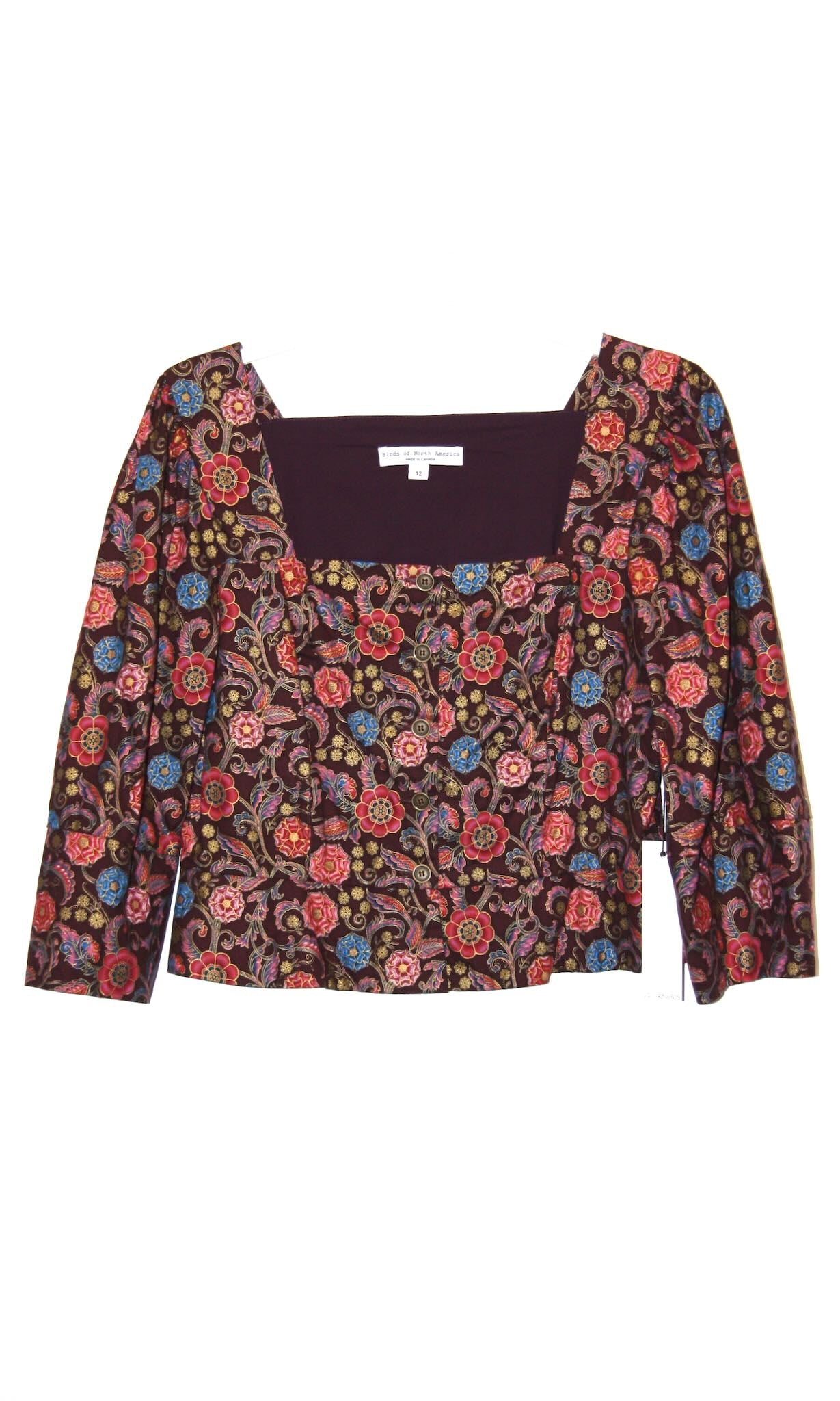 RN1305 - 12 - Flinthead Top - Byzantine Garden