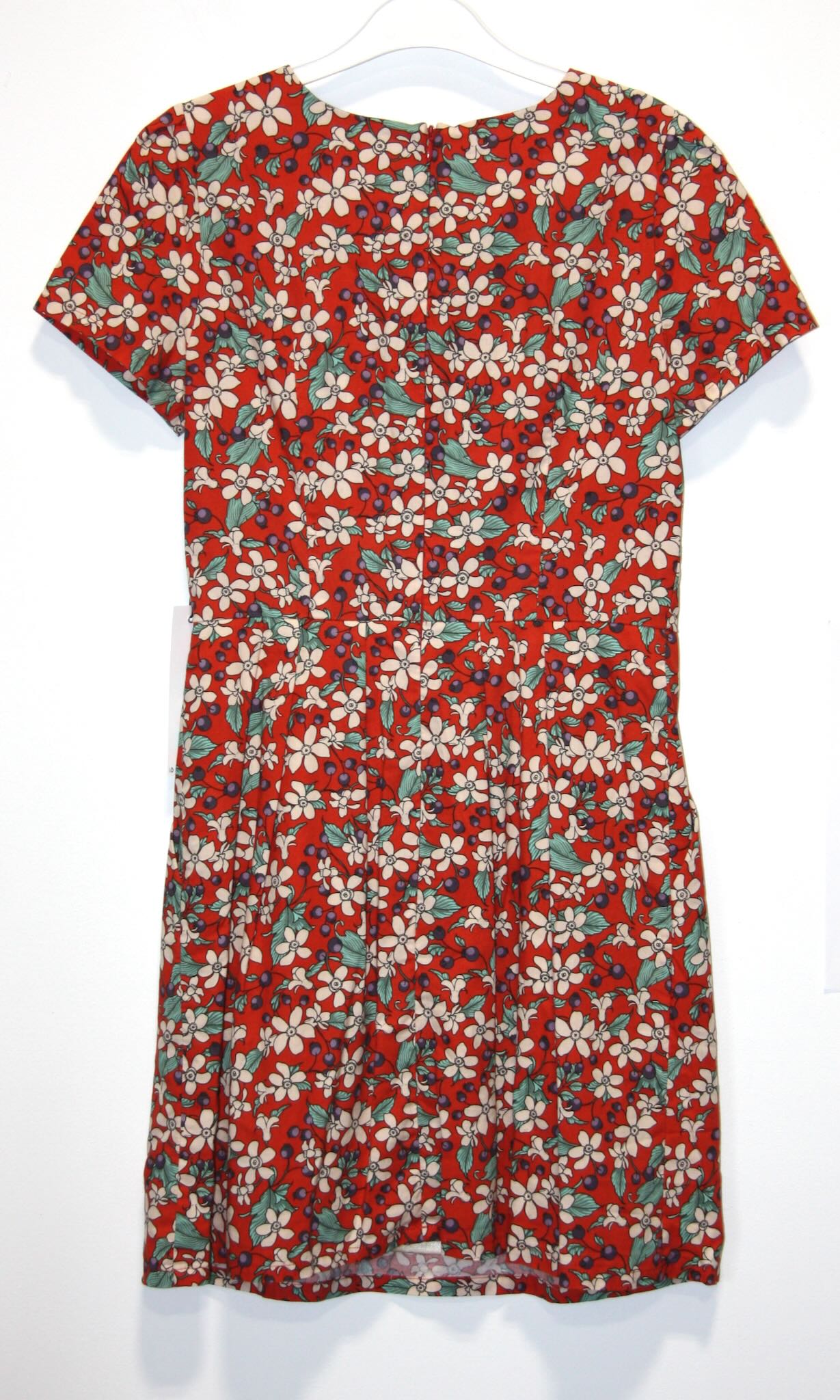 RN1307 - 10 - Engoulevent Dress - Wild Currant