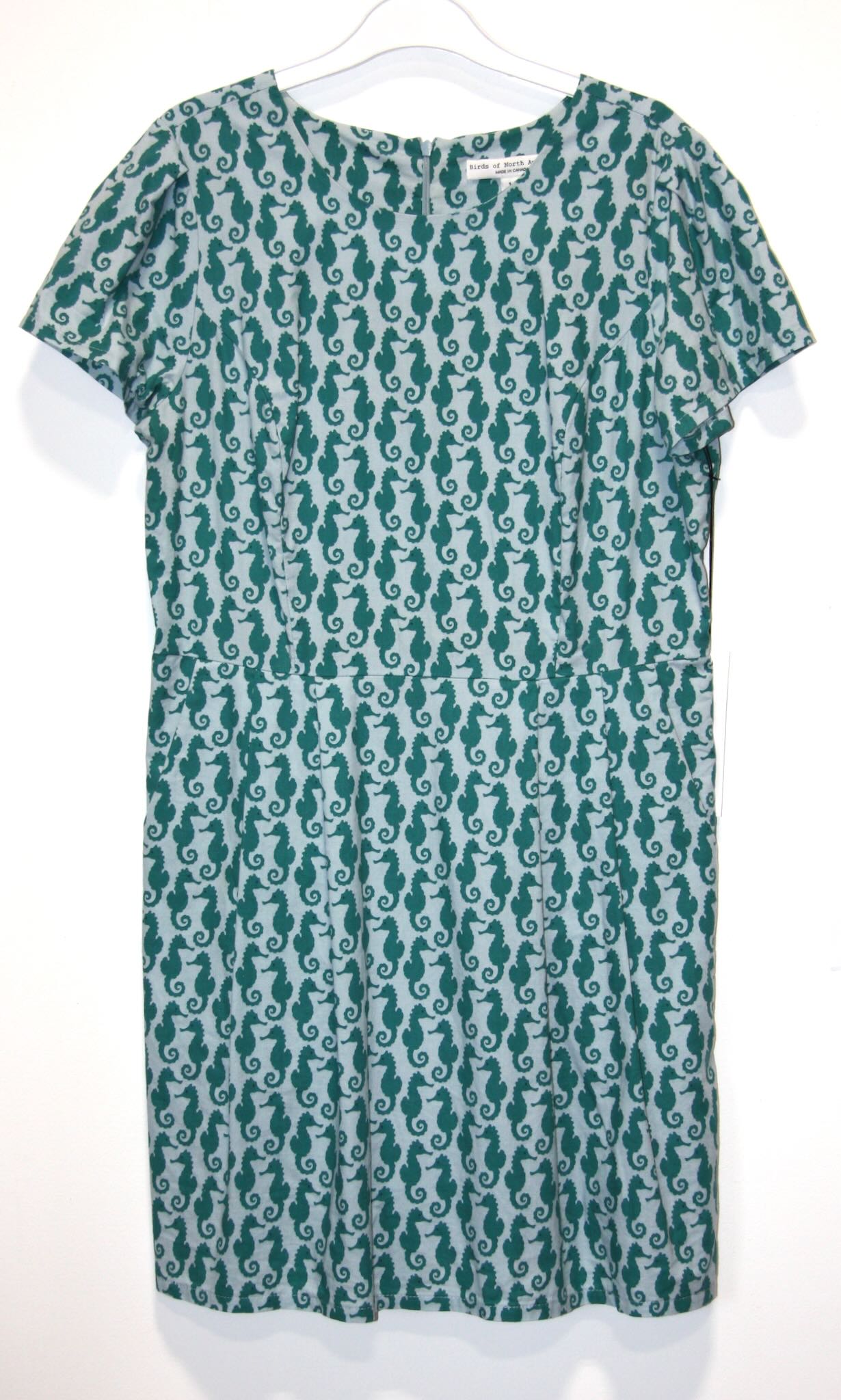 RN1308 - 14 - Engoulevent Dress - Seahorses