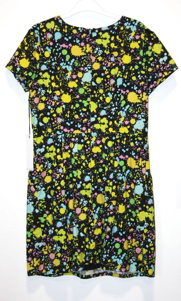 RN1309 - 14 - Engoulevent Dress - Neon Splatter