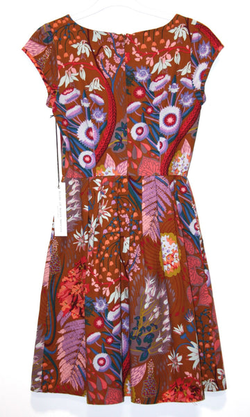 RN1310 - 4 - Gallinule Dress - Rust Garden