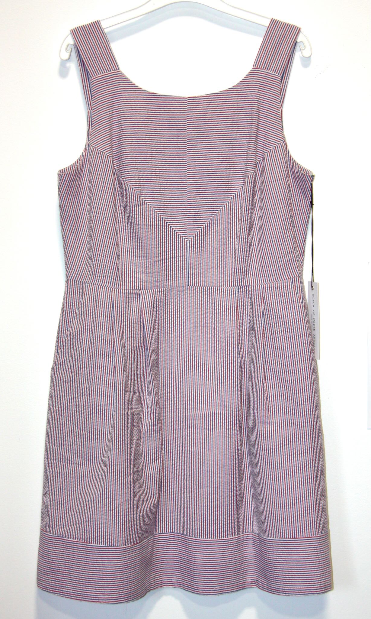 RN1314 -12 - Autruche Dress - Americana Seersucker