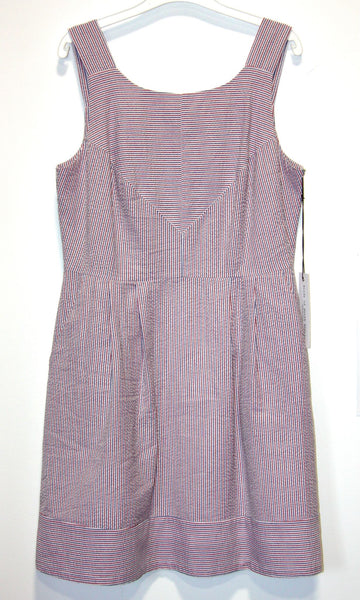 RN1314 -12 - Autruche Dress - Americana Seersucker