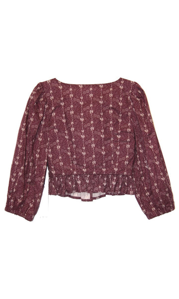 RN1324 - 2 - Dacnis Top - Amaranth