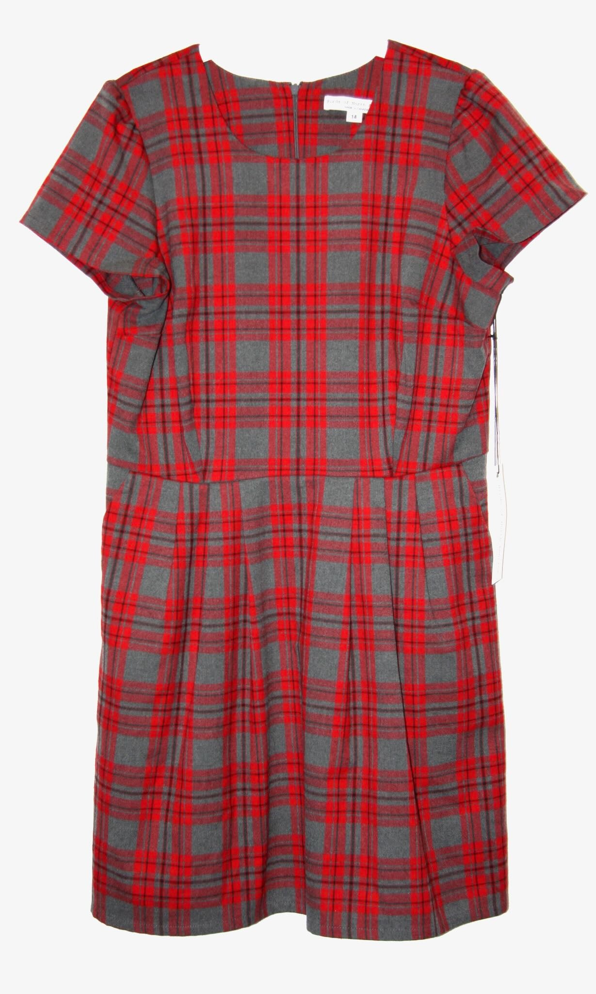 RN1326 - 14 - Woodnymph Dress - Red Plaid