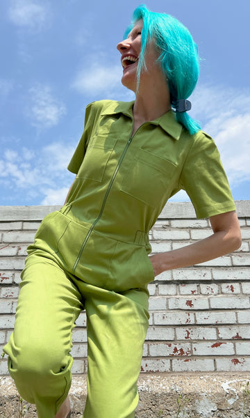 Nonpareil Jumpsuit - Avocado