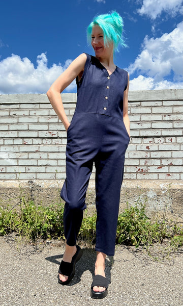 Myna Jumsuit - Navy