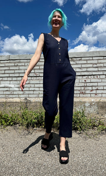 Myna Jumsuit - Navy