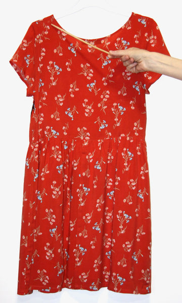 RN1320 - 6 - Fruitcrow Dress - Vermillion