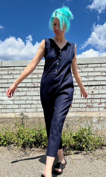 Myna Jumsuit - Navy