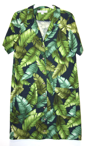 RN1348 - S - Joree Dress - Banana Leaves