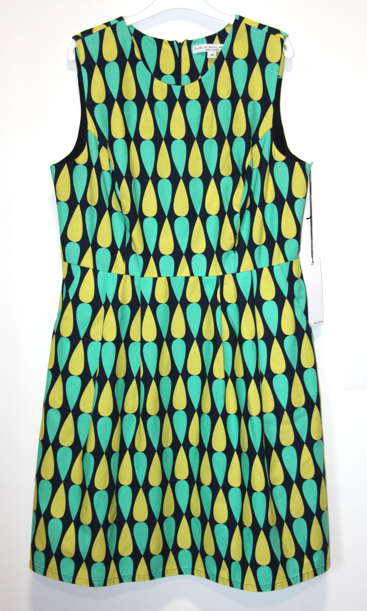RN1345 - 16 - Gravateiro Dress - Navy/Green