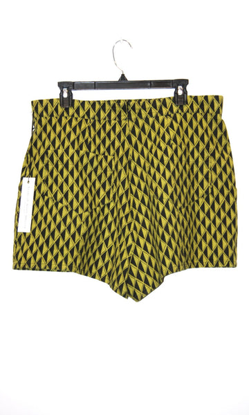 RN1380 - 16 - Umbrellabird Shorts - Spring Geometric