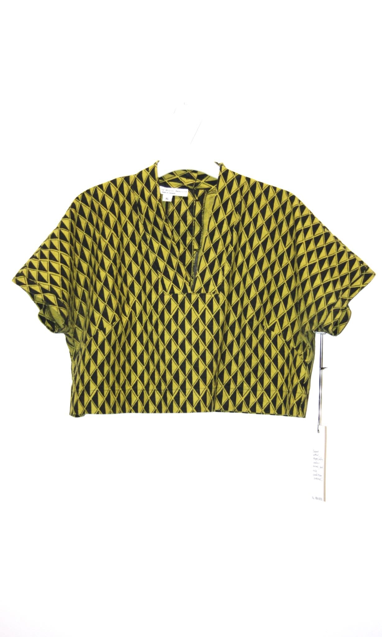 RN1381 - XL - Whimbrel Top - Spring Geometric