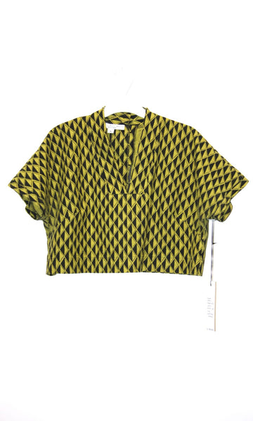 RN1381 - XL - Whimbrel Top - Spring Geometric