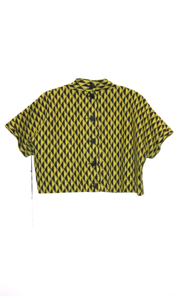 RN1381 - XL - Whimbrel Top - Spring Geometric