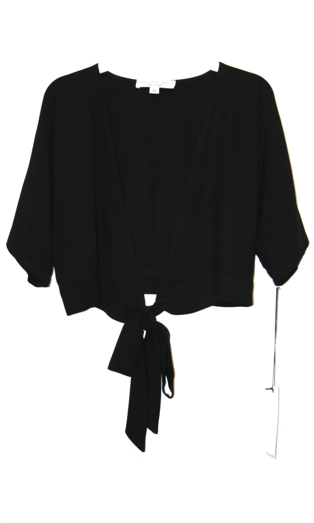 RN1376 - XS - Urubu Top - Black