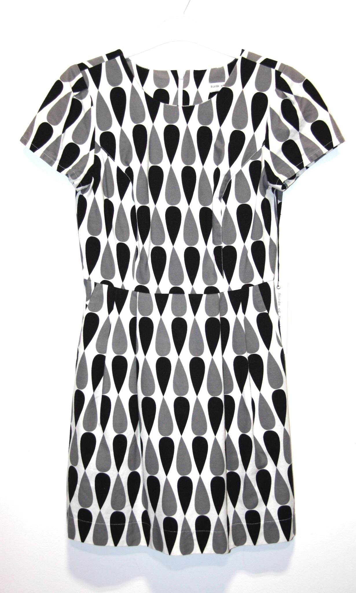 RN1407 - 6 - Cormorant Dress - Black/Grey