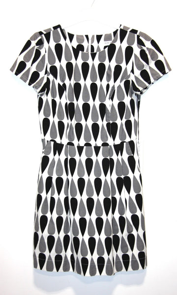 RN1407 - 6 - Cormorant Dress - Black/Grey