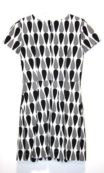 RN1407 - 6 - Cormorant Dress - Black/Grey