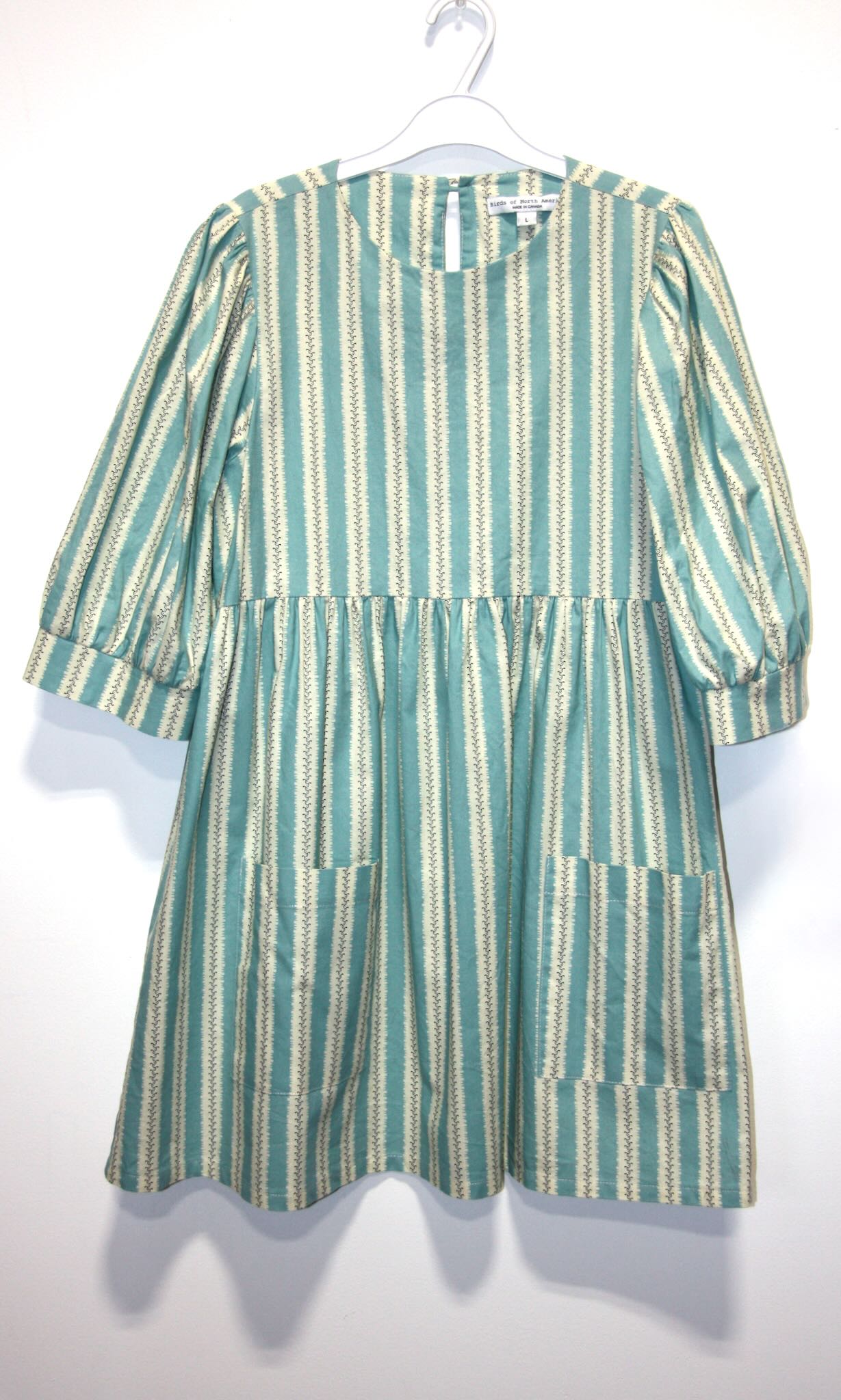 RN1411 - L - Devil Downhead Dress - Sea Stripe