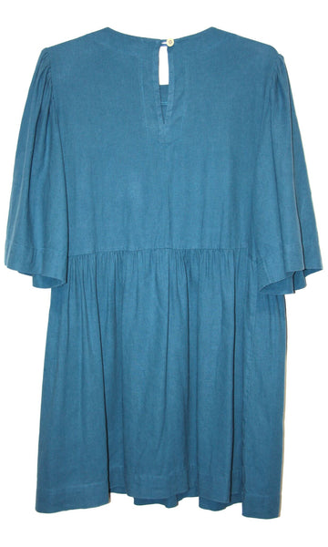 RN1437 - 2X - Chimney Swift Dress - Ocean