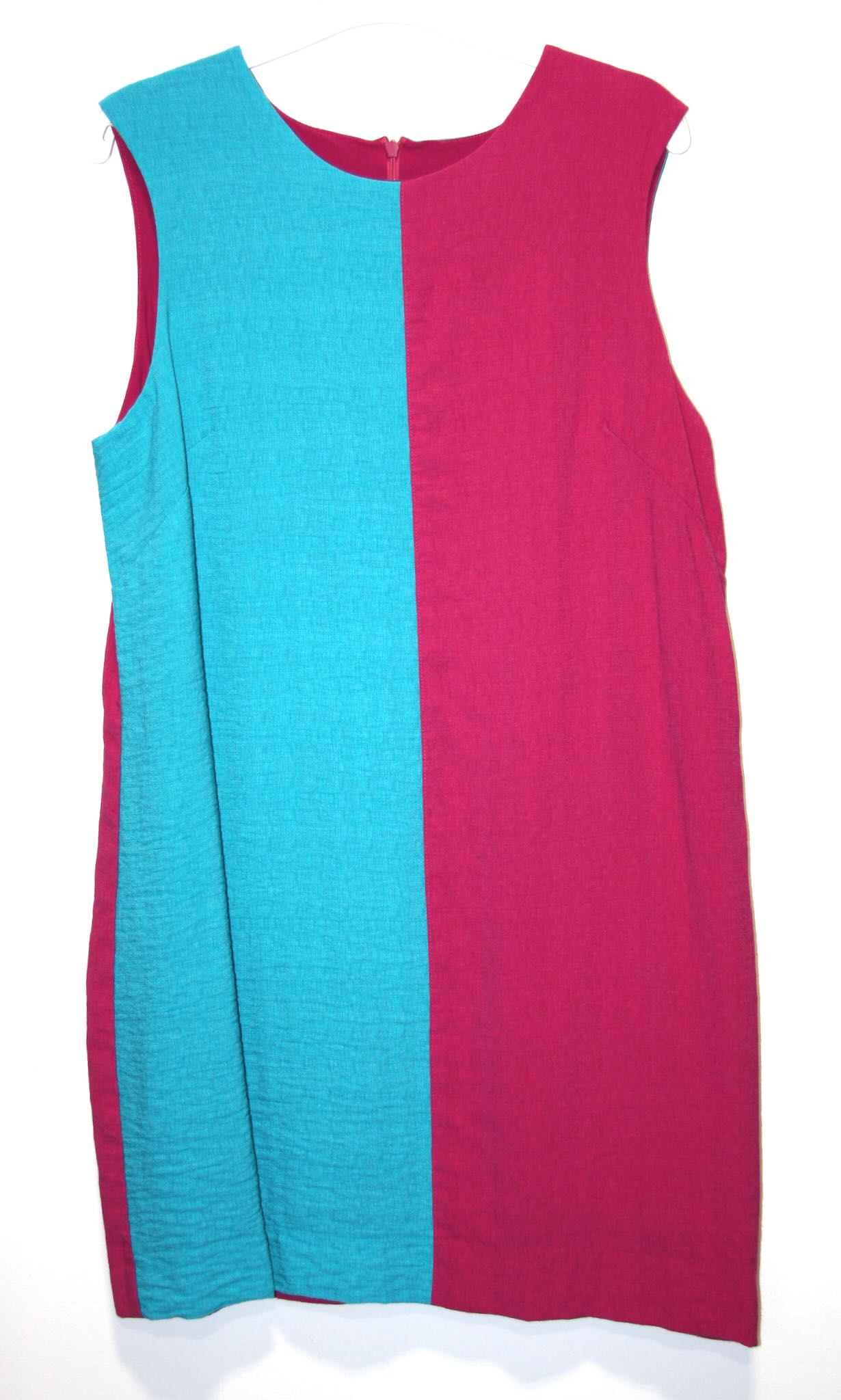 RN1432 - 14 - Vanga Dress - Turq/Magenta