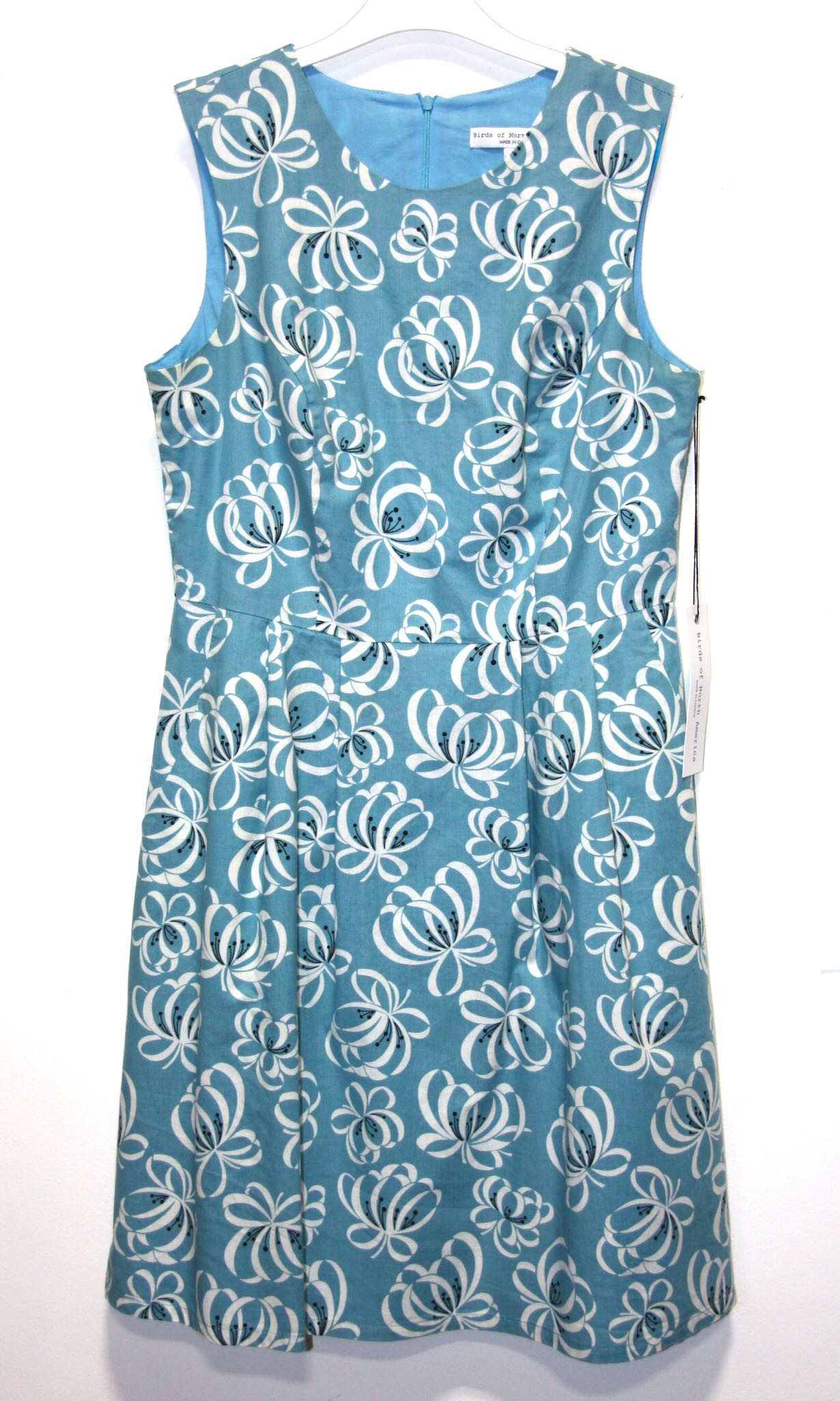 RN1420 - 10 - Greenshank Dress - Wedgewood Ribbons