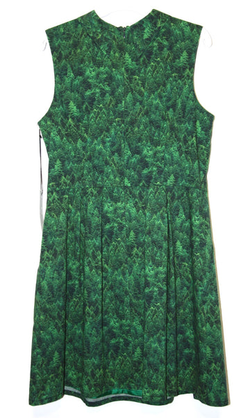 RN1438 - 12 - Redpoll Dress - Evergreen