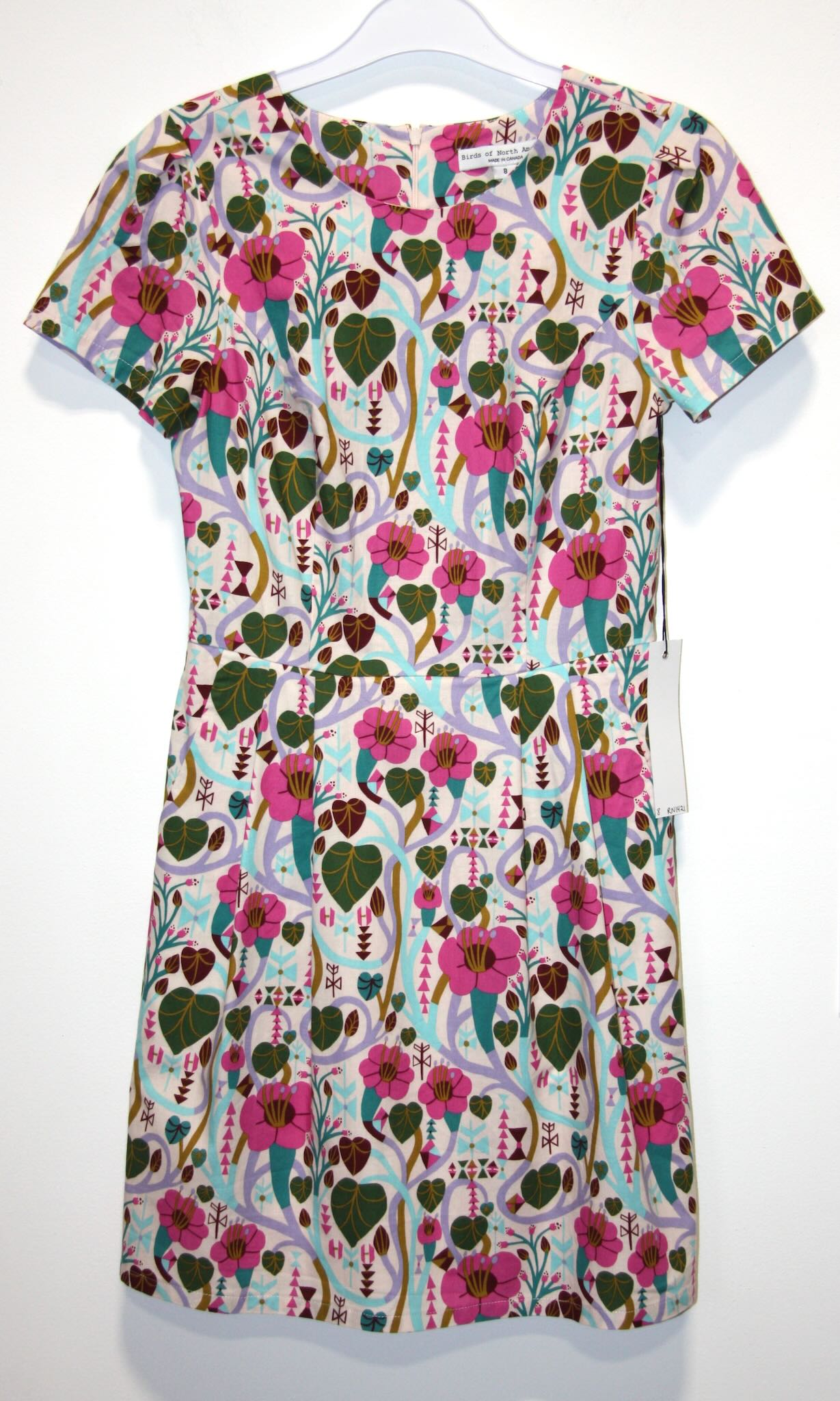 RN1421 - 8 - Engoulevent Dress - Trumpet Vines