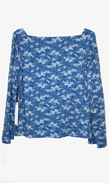 RN1428 - XL - Whiptail Top - Blue Veronica