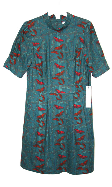 RN1431 - 12 - Guineafowl Dress - Night Monarchs