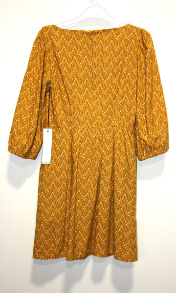 RN1440 - 4 - Courian Dress - Ochre Poker