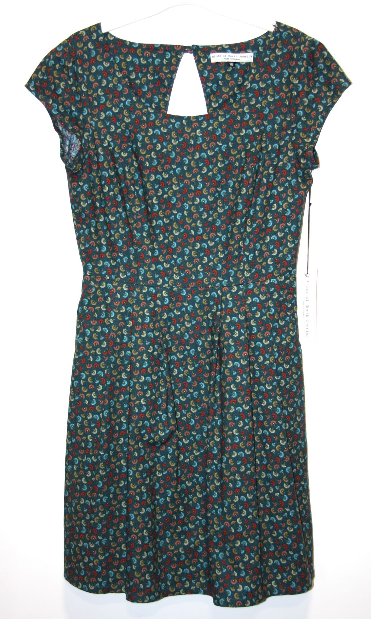 RN1449 - 10 - Macaw Dress - Blue Fan Seed