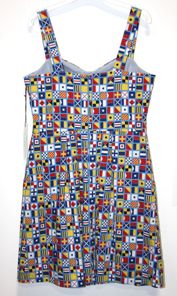RN14451 - 12 - Bouvreuil Dress - Regatta Flags