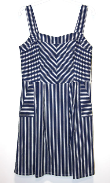 RN1452 - 8 - Minivet Dress - Blue Stripes
