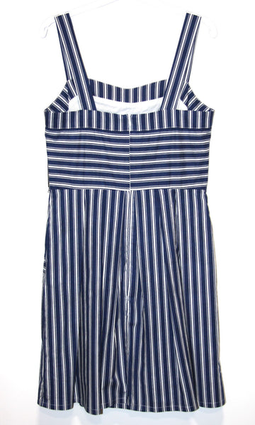 RN1452 - 8 - Minivet Dress - Blue Stripes