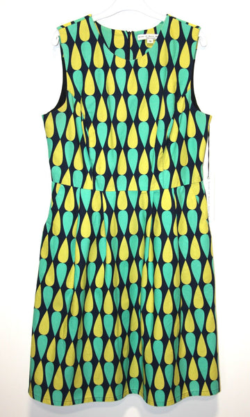 RN1457 - 14 - Gravateiro Dress - Navy/Green