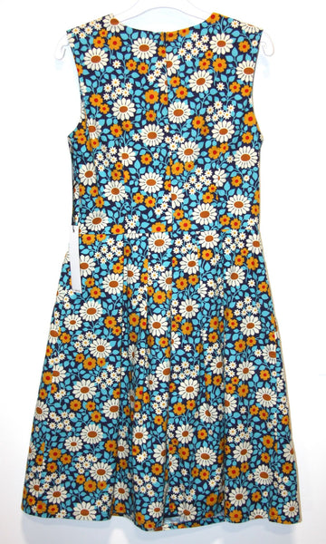 RN1461 - 10 - Peafowl Dress  - Bluewood Daisy