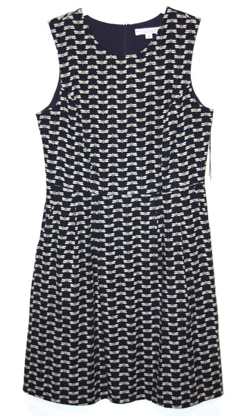 RN1463 - 12 - Océanite Dress - Navy Dragonflies