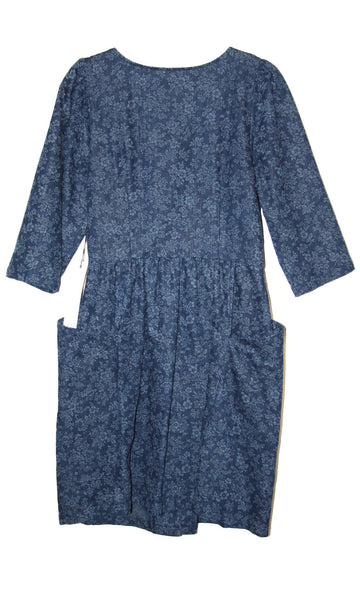 RN1464 - 8 - Antwren Dress - Floral Denim