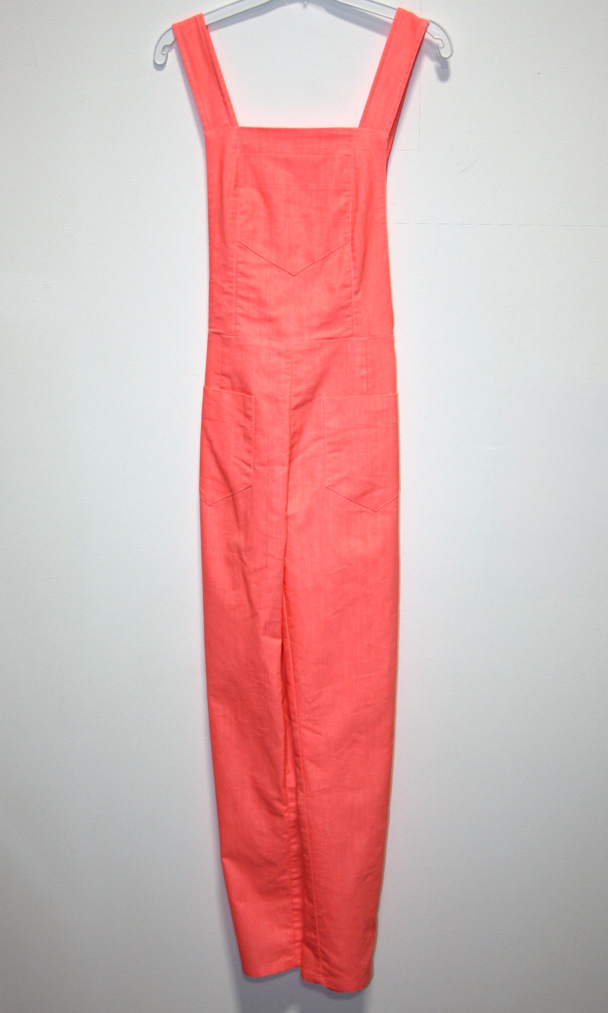 RN1491 - 8 - Currawong Overalls - Neon Coral