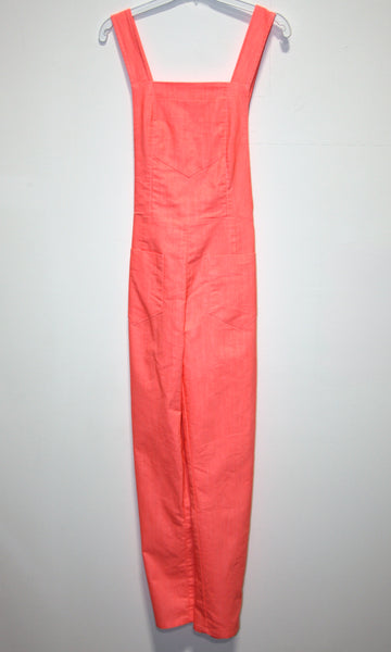 RN1491 - 8 - Currawong Overalls - Neon Coral