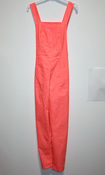 RN1491 - 8 - Currawong Overalls - Neon Coral