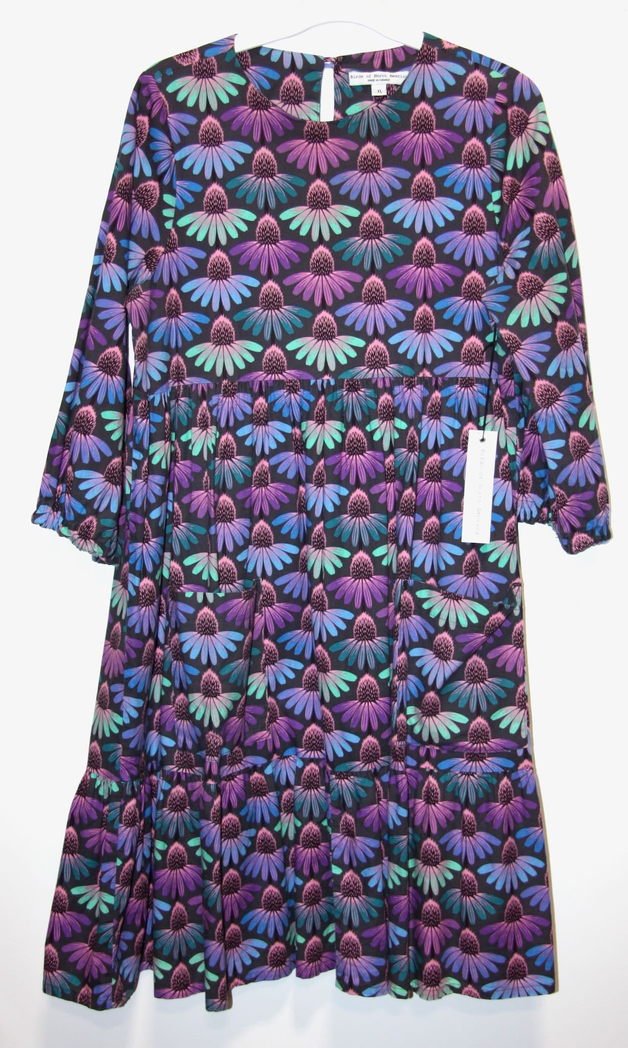 RN1493 - XL - Ortolan Dress - Echinacea
