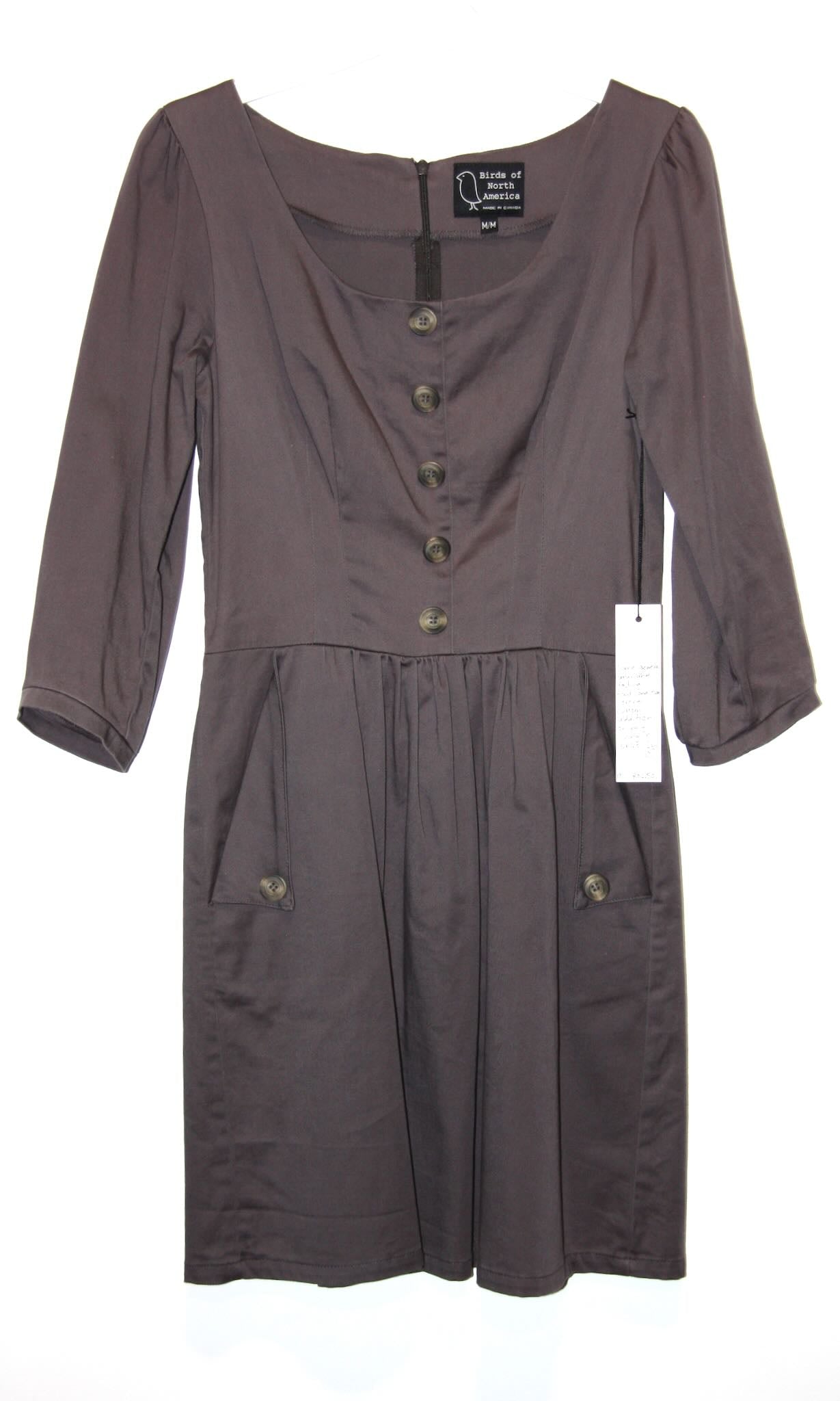 RN1501 - M - Heron Dress - Grey